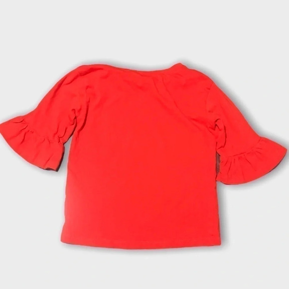 H&M Red Cotton Long  Sleeve Shirt - Picture 3 of 3